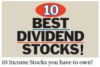 10 Income stocks you have to own