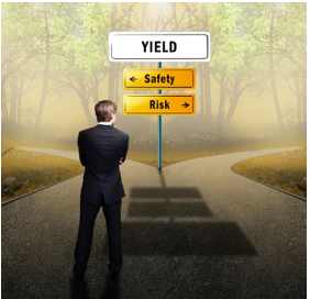 The cross road between yield safety and risk