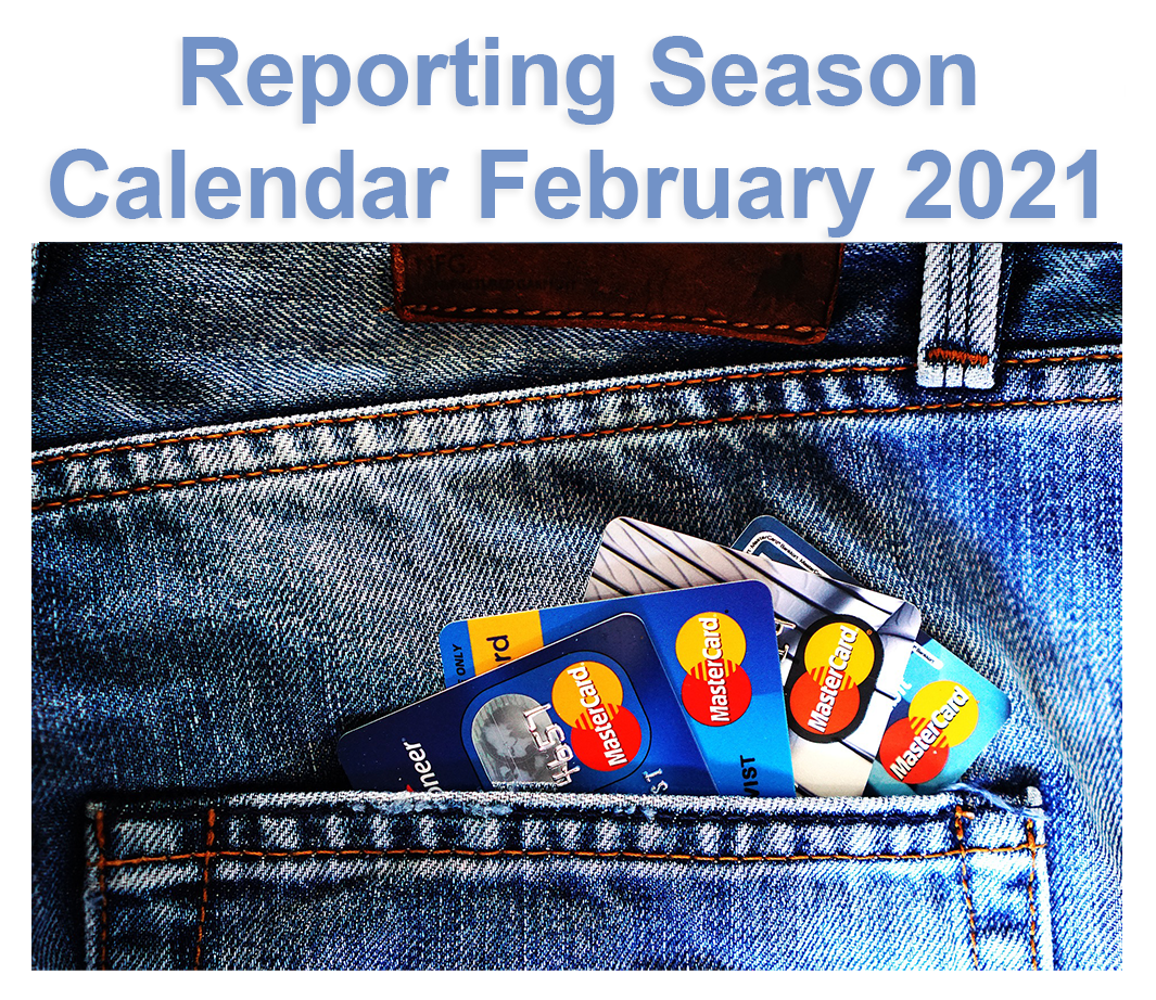 Reporting Season Calendar February 2021 Marcus Today
